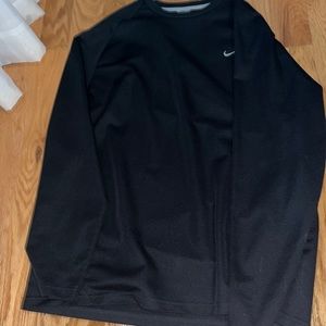 Black Nike long sleeve.